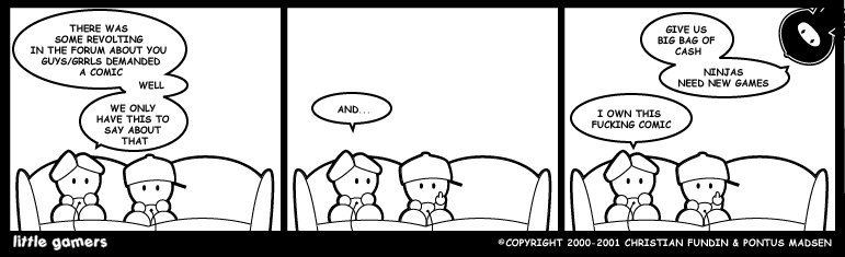Demanding a comic