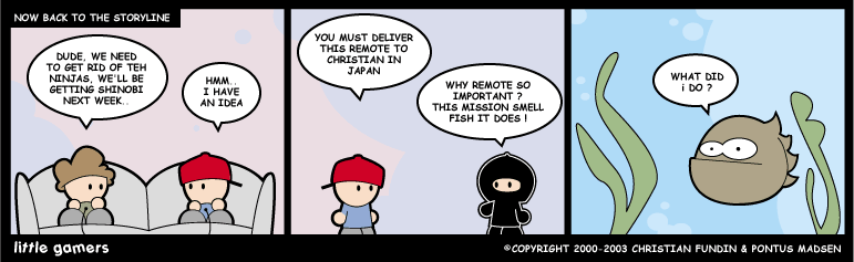 Mission: Smell fish