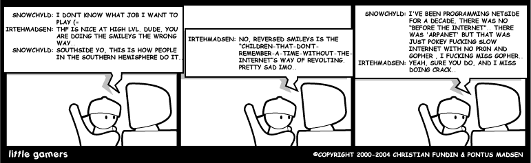 Reversed smileys