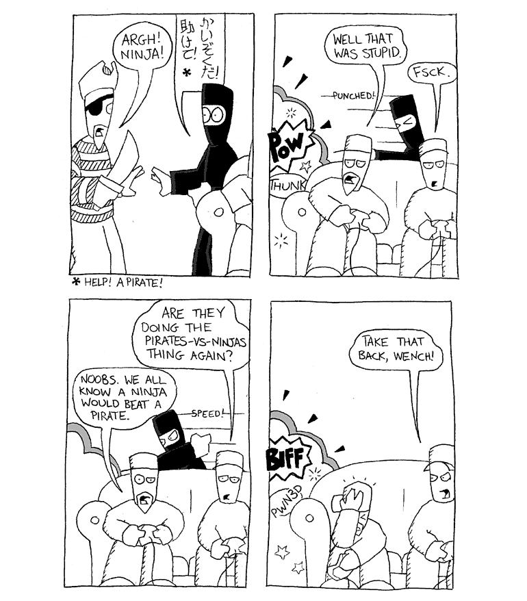 Pirate Vs. Ninja