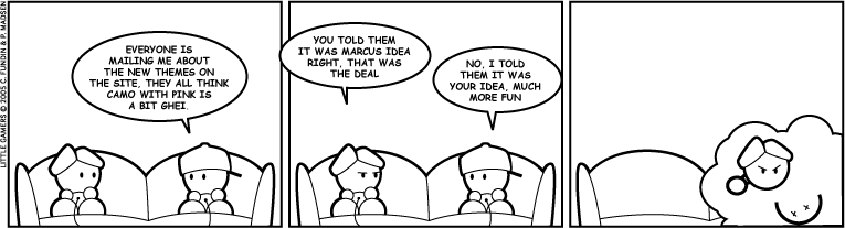 I blame you, hah !