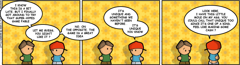 A fable on my ass