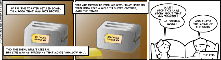 You’re toast ! x5