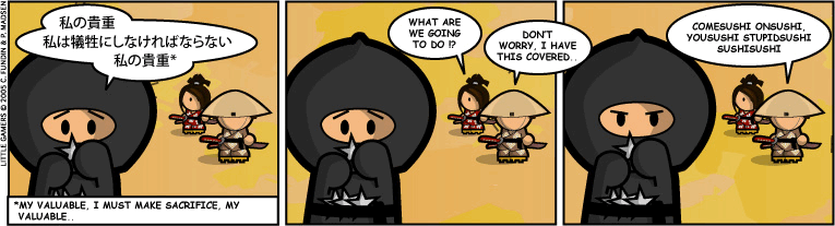 Small Samurai, pt 10