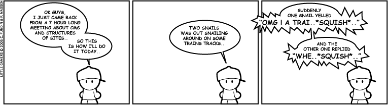No real fucking comic.. bleh !