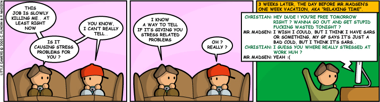 Stress related ?