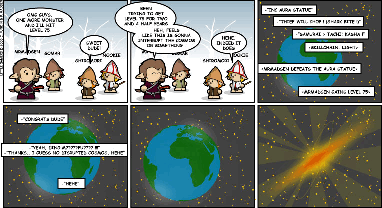 Ding the cosmos!