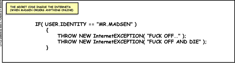 Secret intenets code