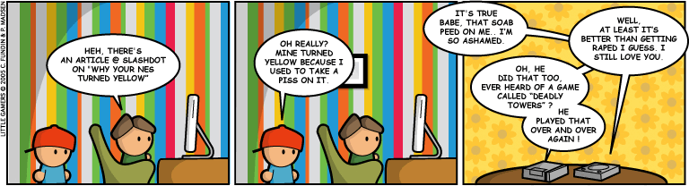 Why the NES turns yellow