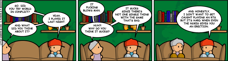 Filled with conflict