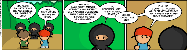 With great power..