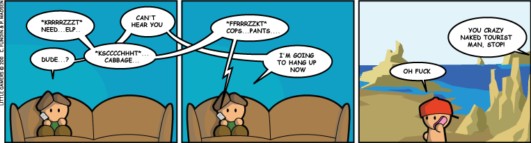 Cops, pants!