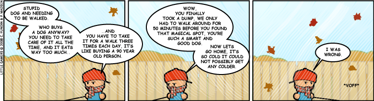 Taking it for a walk