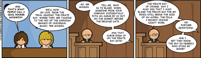 It is internets, thus I blame