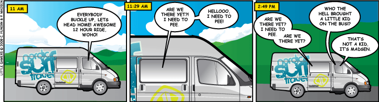 Shorter bus kid