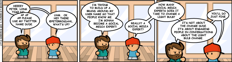 Social media expert guru (SMEG)