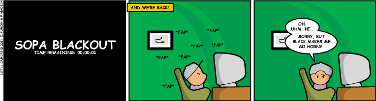 SOPA Black Out