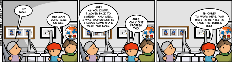 The first test