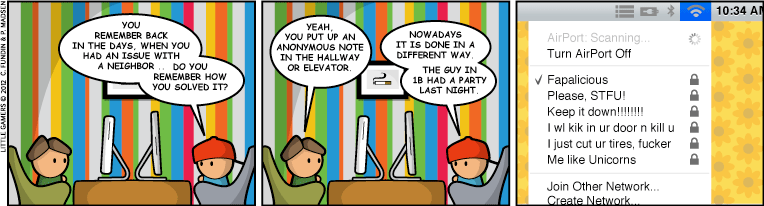 Neighbourly feuds