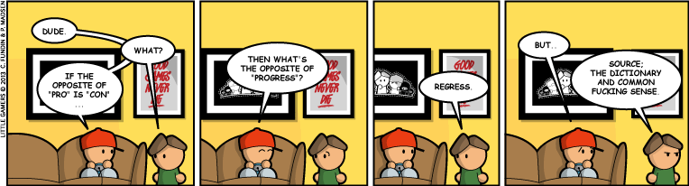 Opposite facts attracts