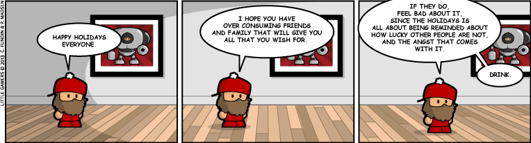 Happy holidays, if you dare ...