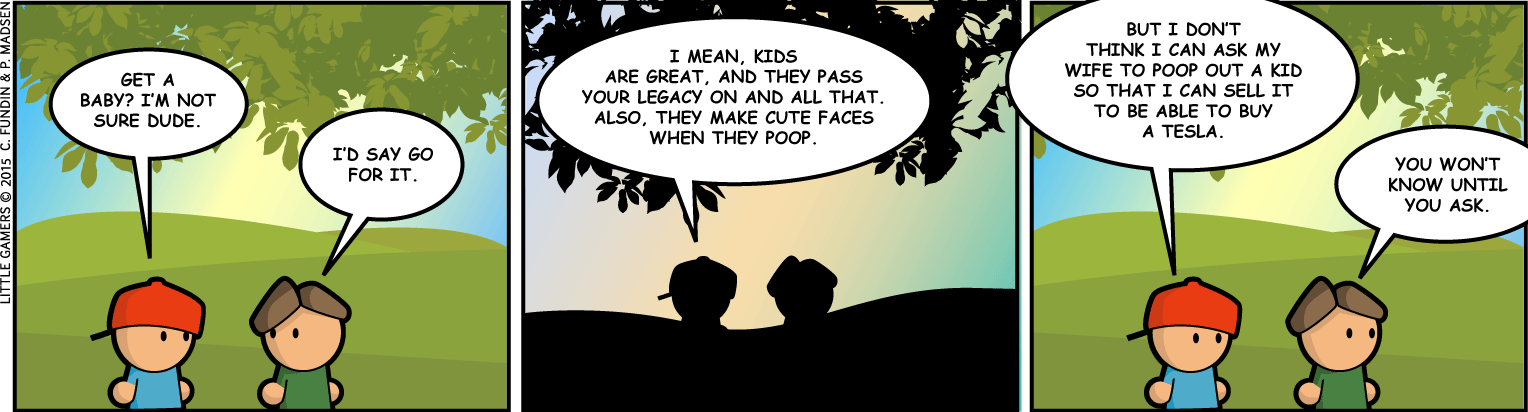 It’s time to get a baby