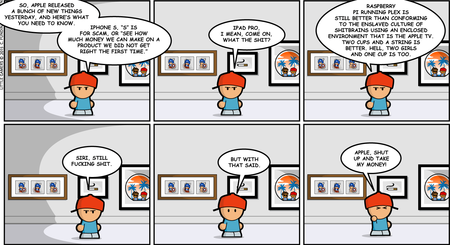 Unbiased review of the apple keynote, I promise