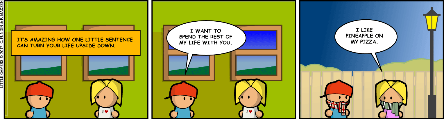 Turn my world, upside down