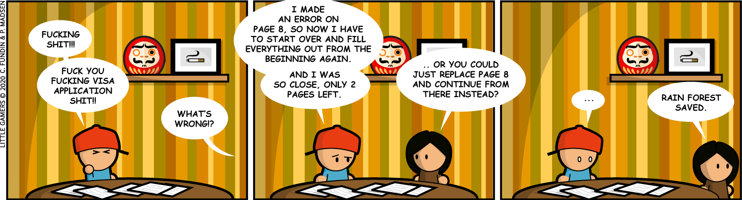 Saving the earth, paper by paper.