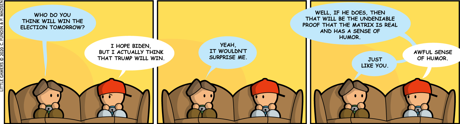 Undeniable dark humor