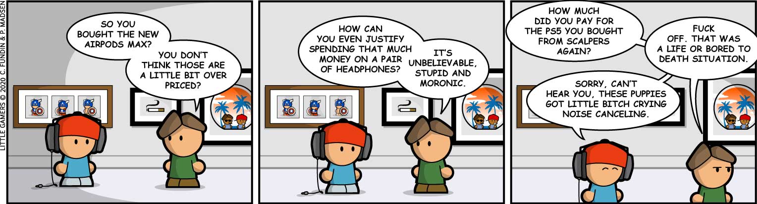 AirPods maxed out