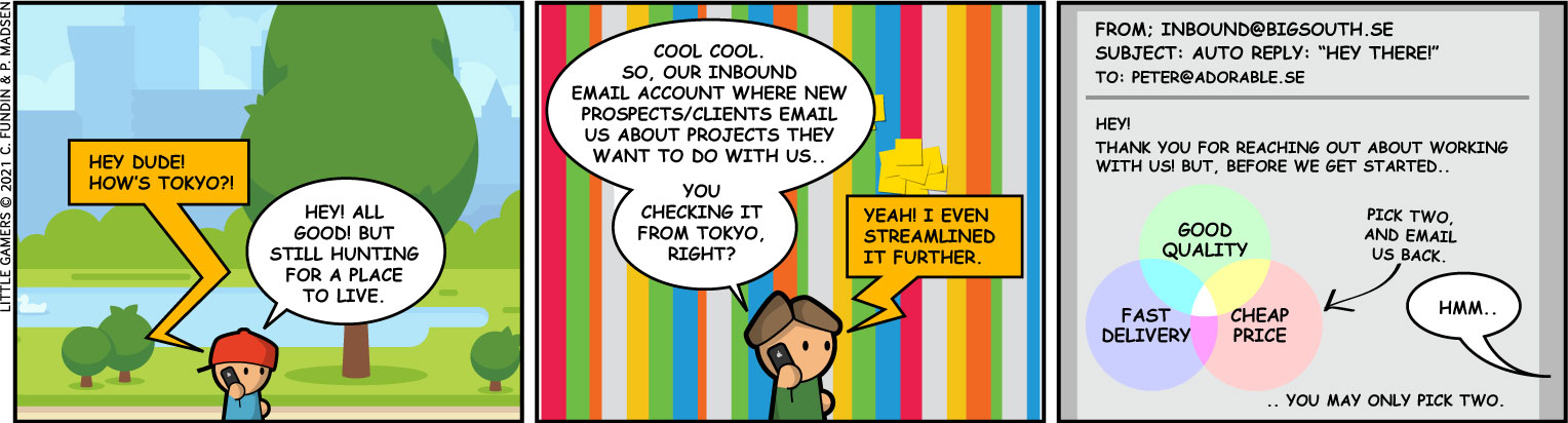 Inbound outbound efficiency incident