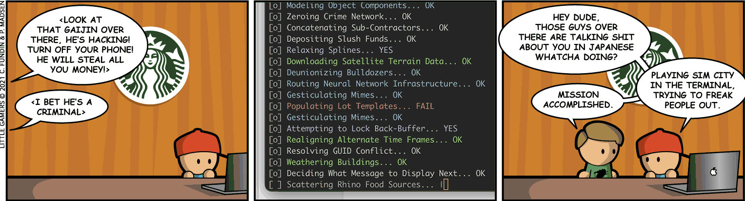 Hacking at Starbucks incident
