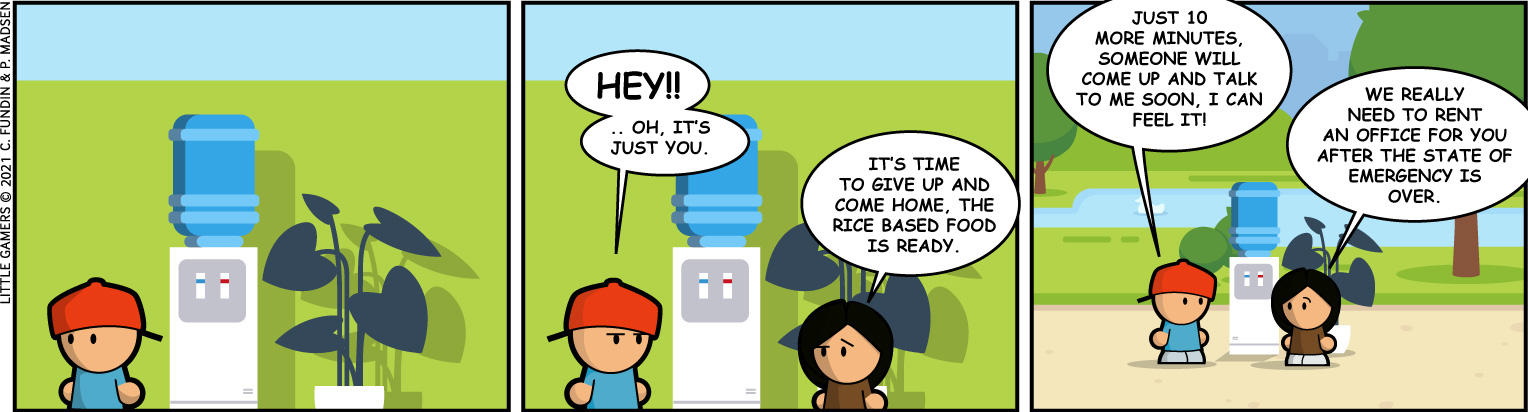 Let’s gather them all around the water cooler incident