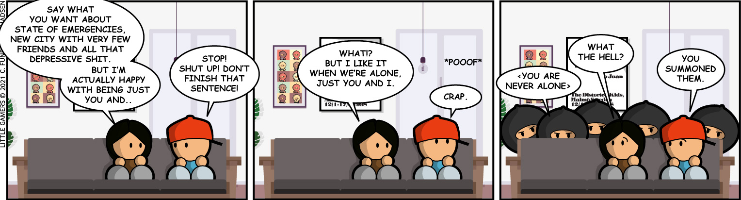 Summoned by you and I