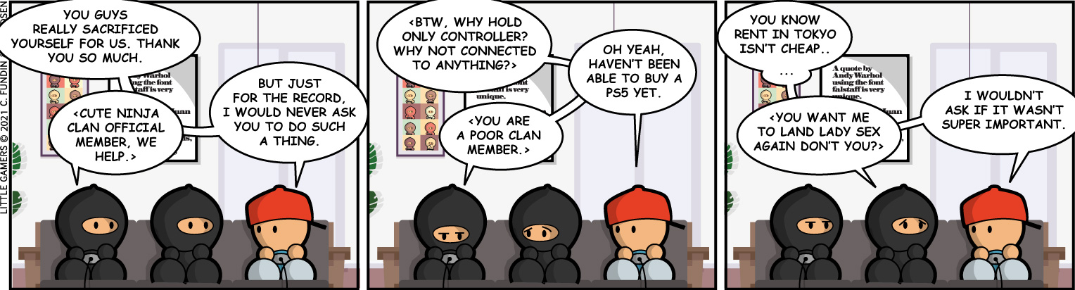 Cute ninja clan’s poorest member