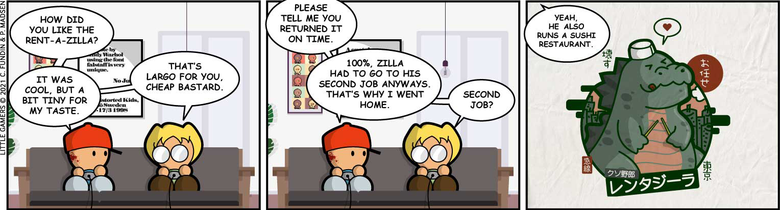 Second gig for the day