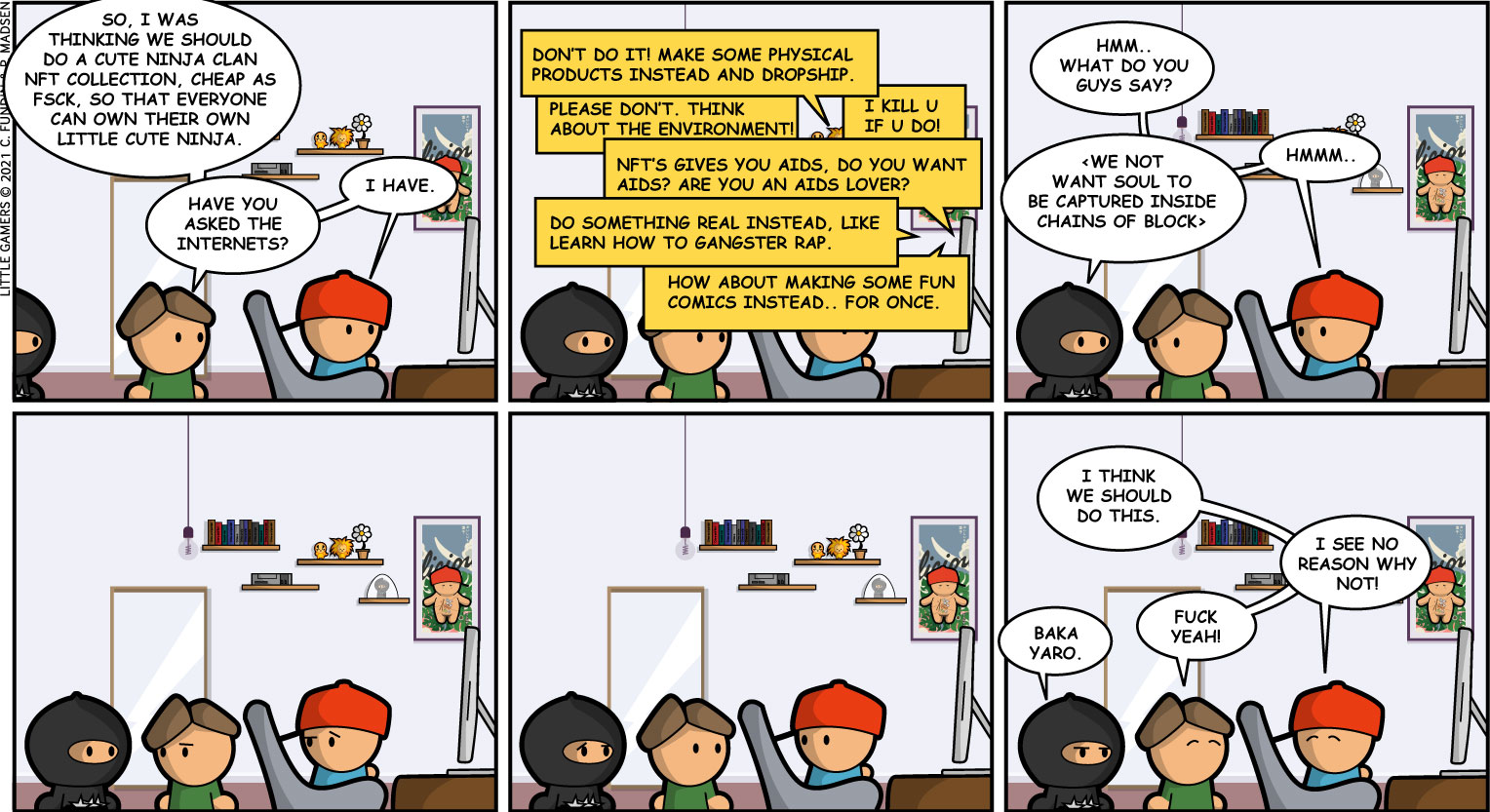 Digital Cute Ninja Clan is Digital Captive