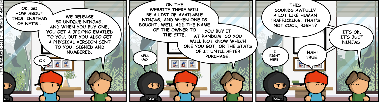 Ninja trafficking